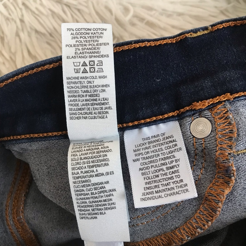 Lucky Brand Brooklyn Legging Jean Dark Wash - Picture 8 of 8